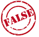 false